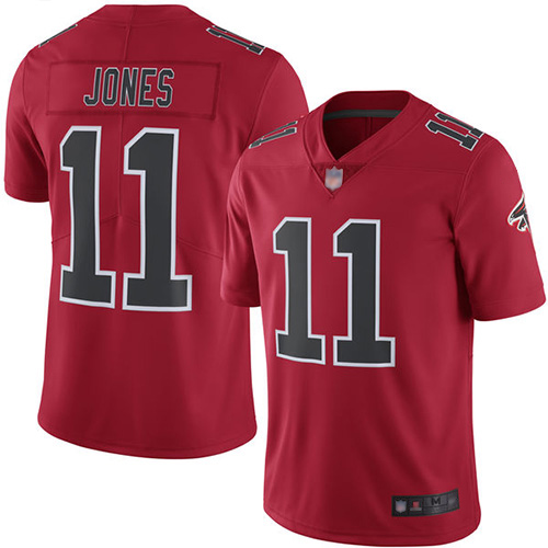 Atlanta Falcons Limited Red Men Julio Jones Jersey NFL Football #11 Rush Vapor Untouchable->atlanta falcons->NFL Jersey